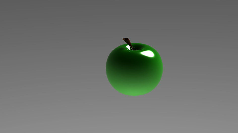Apple Free 3D model_2