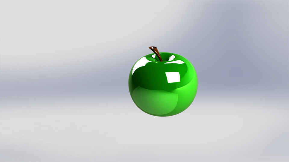 Apple Free 3D model_4
