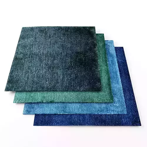Rugs-1203 four rugs 3D model