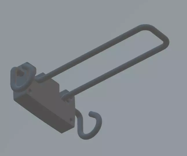 Serum Stand 3D print model_0