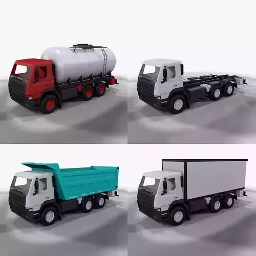 Low Poly Truck