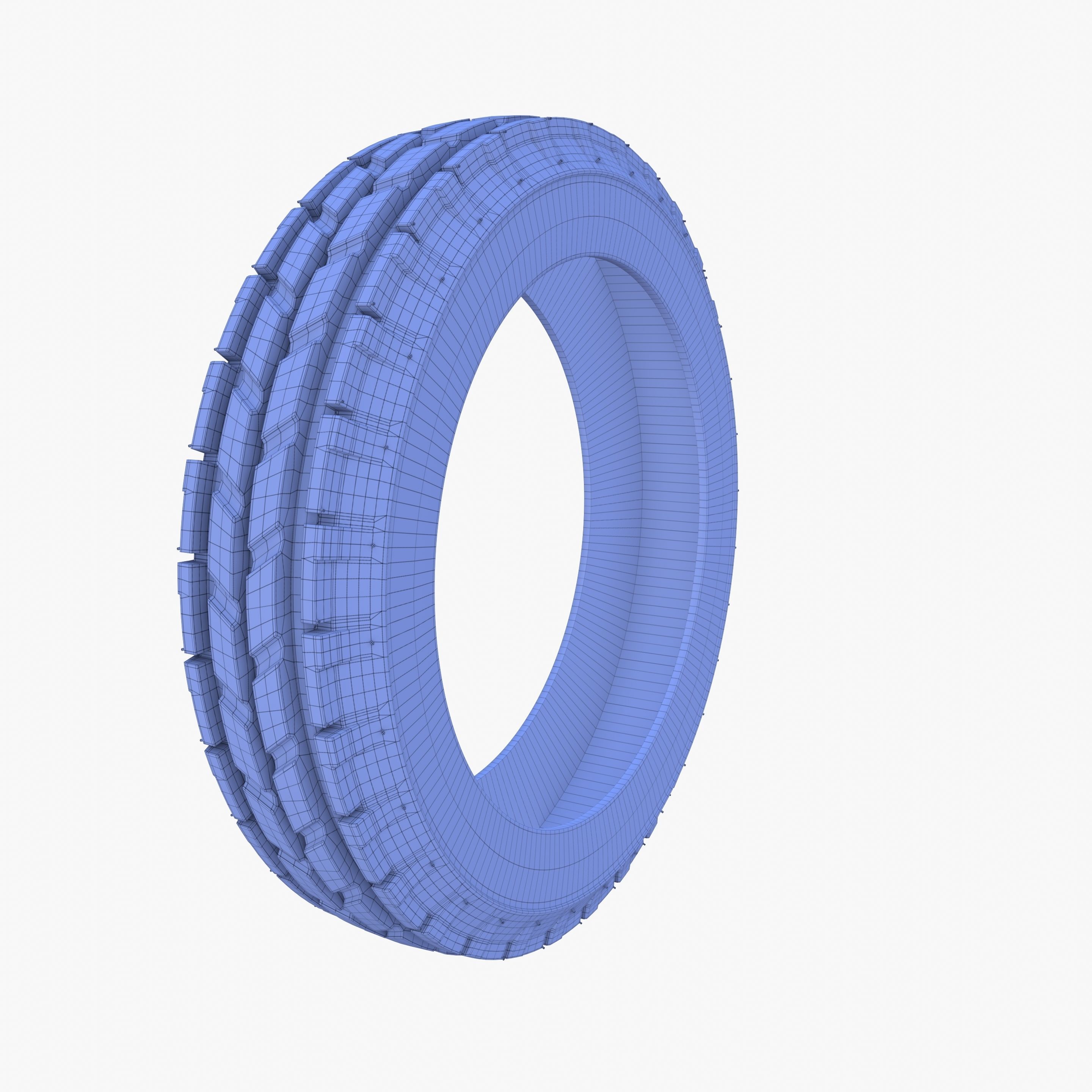 Tractor Tire v1 3D model_13