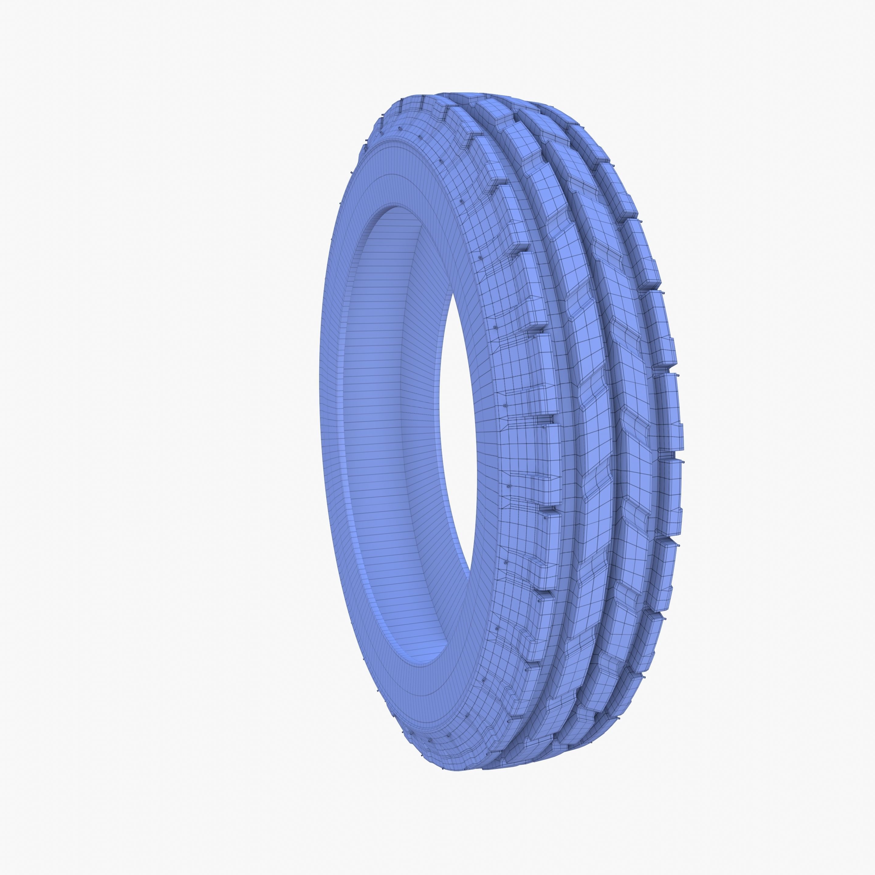 Tractor Tire v1 3D model_10