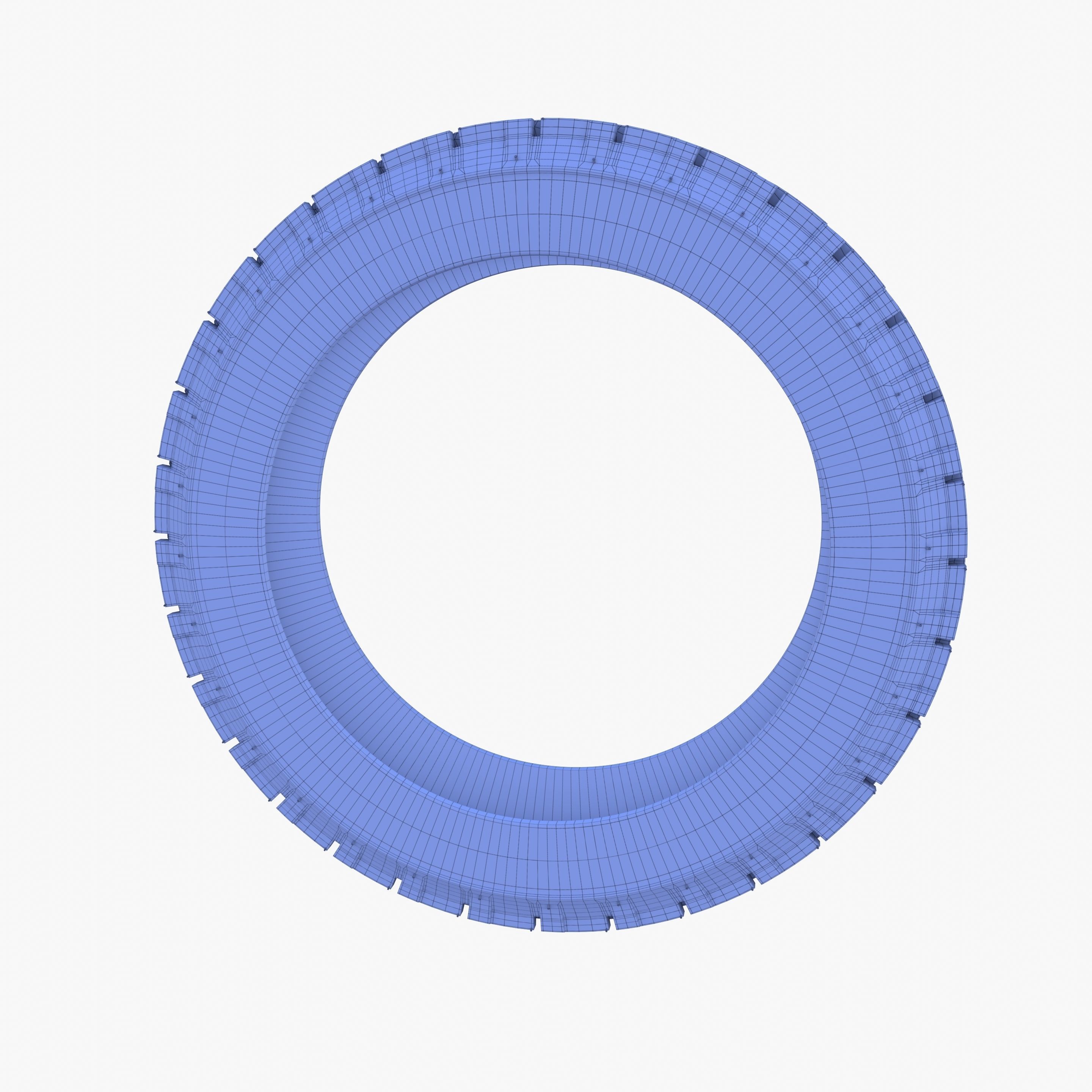 Tractor Tire v1 3D model_9