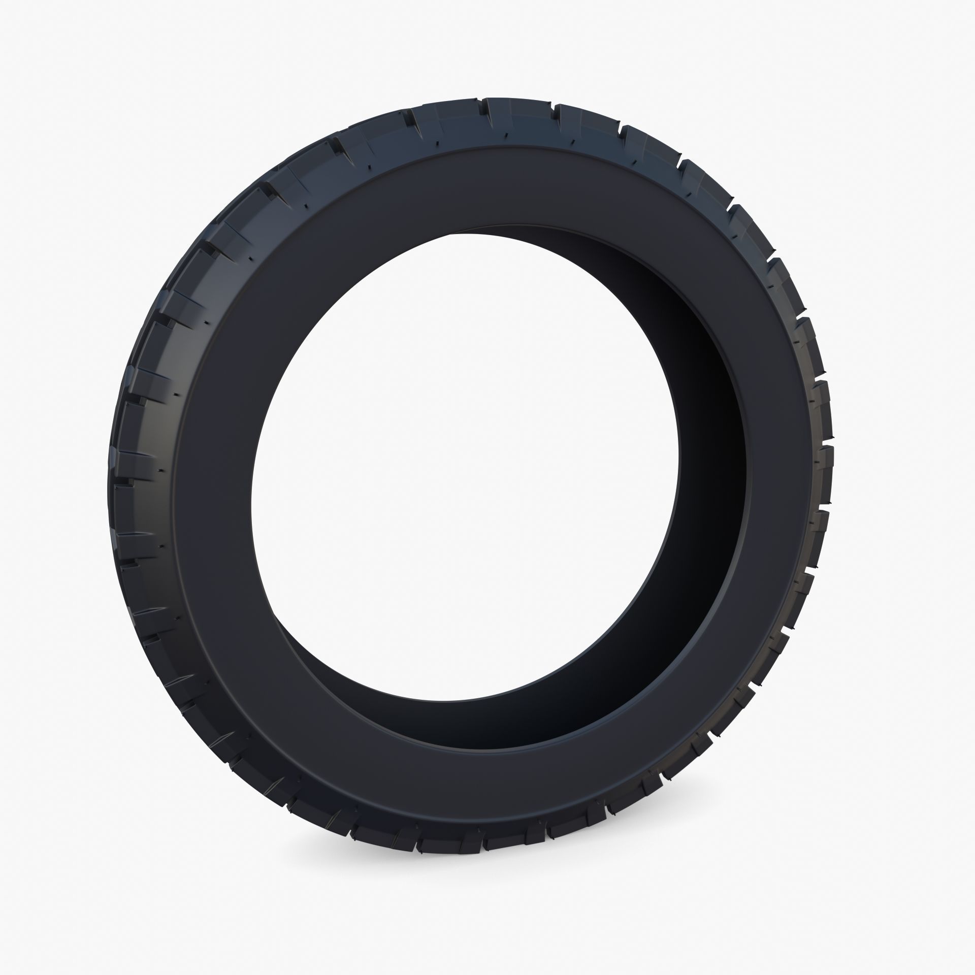 Tractor Tire v1 3D model_4