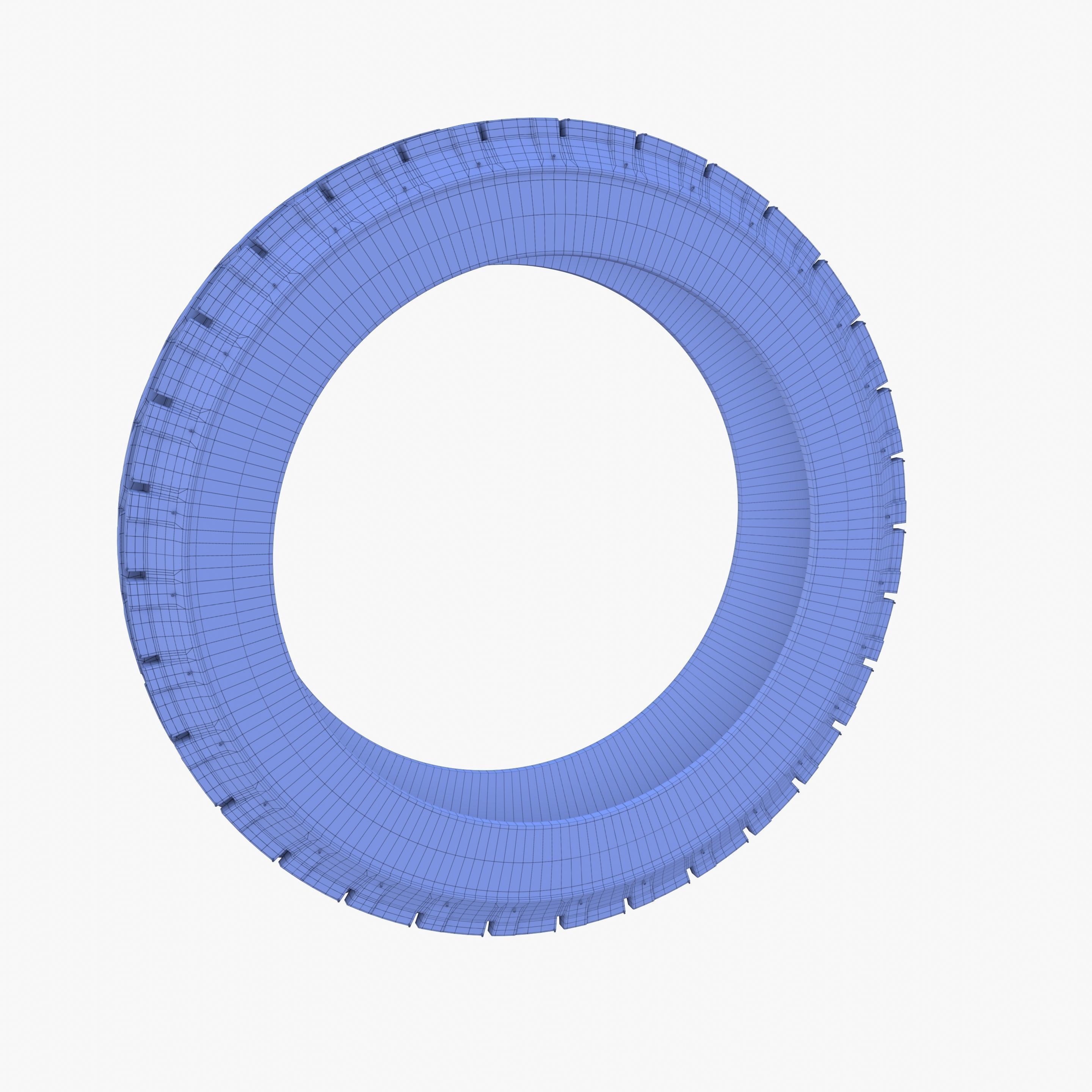 Tractor Tire v1 3D model_8