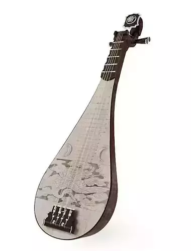 Wooden Lute