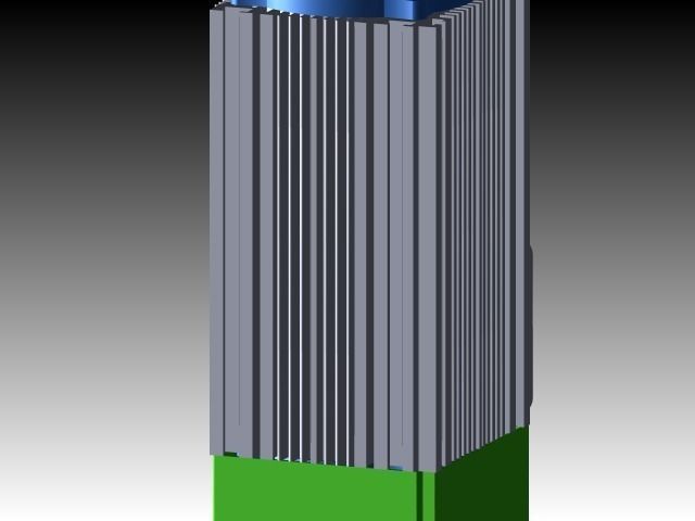 Motor E80S Free 3D model_1