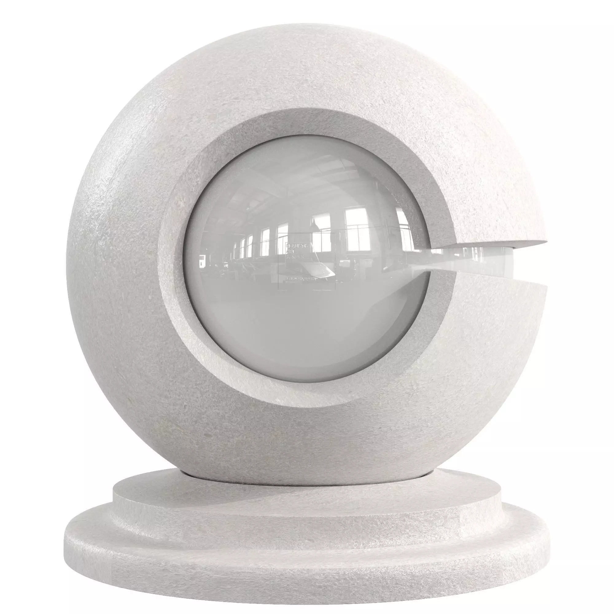 Cement Anthracite Ice Texture_0