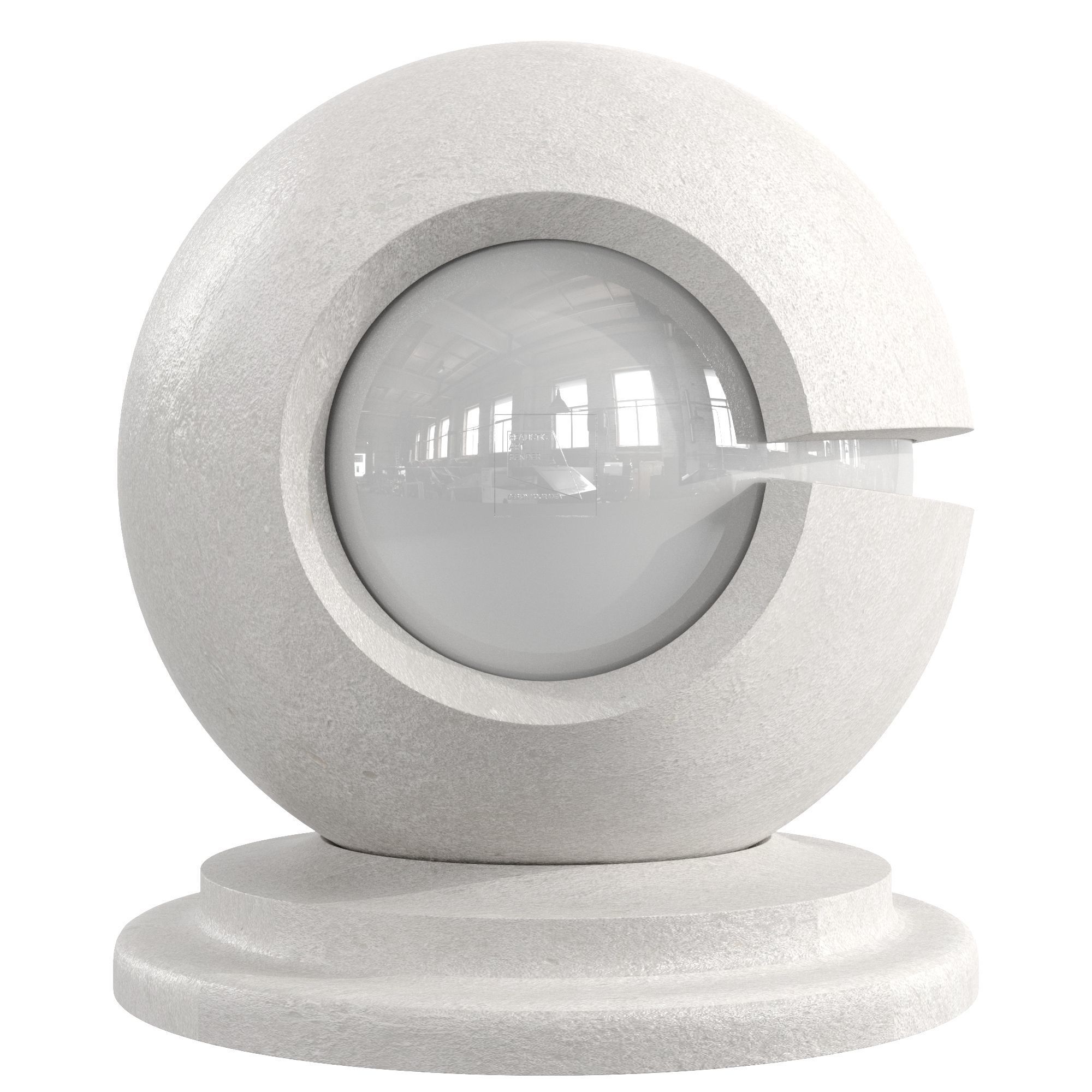 Cement Anthracite Ice Texture_4