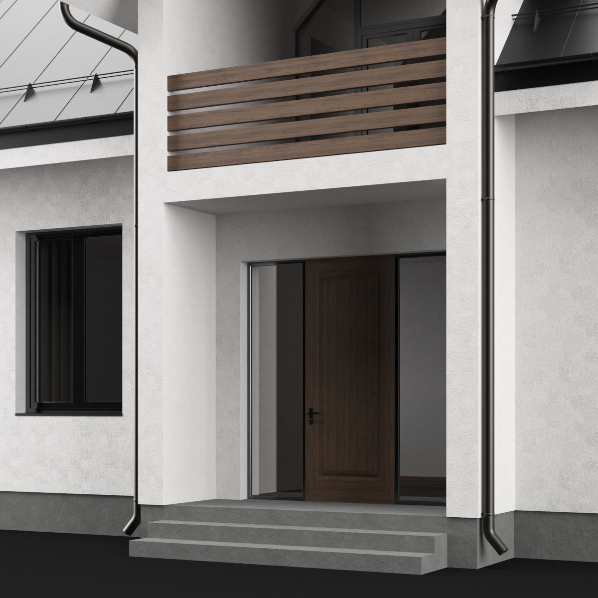 Modern house 04 3D model_23