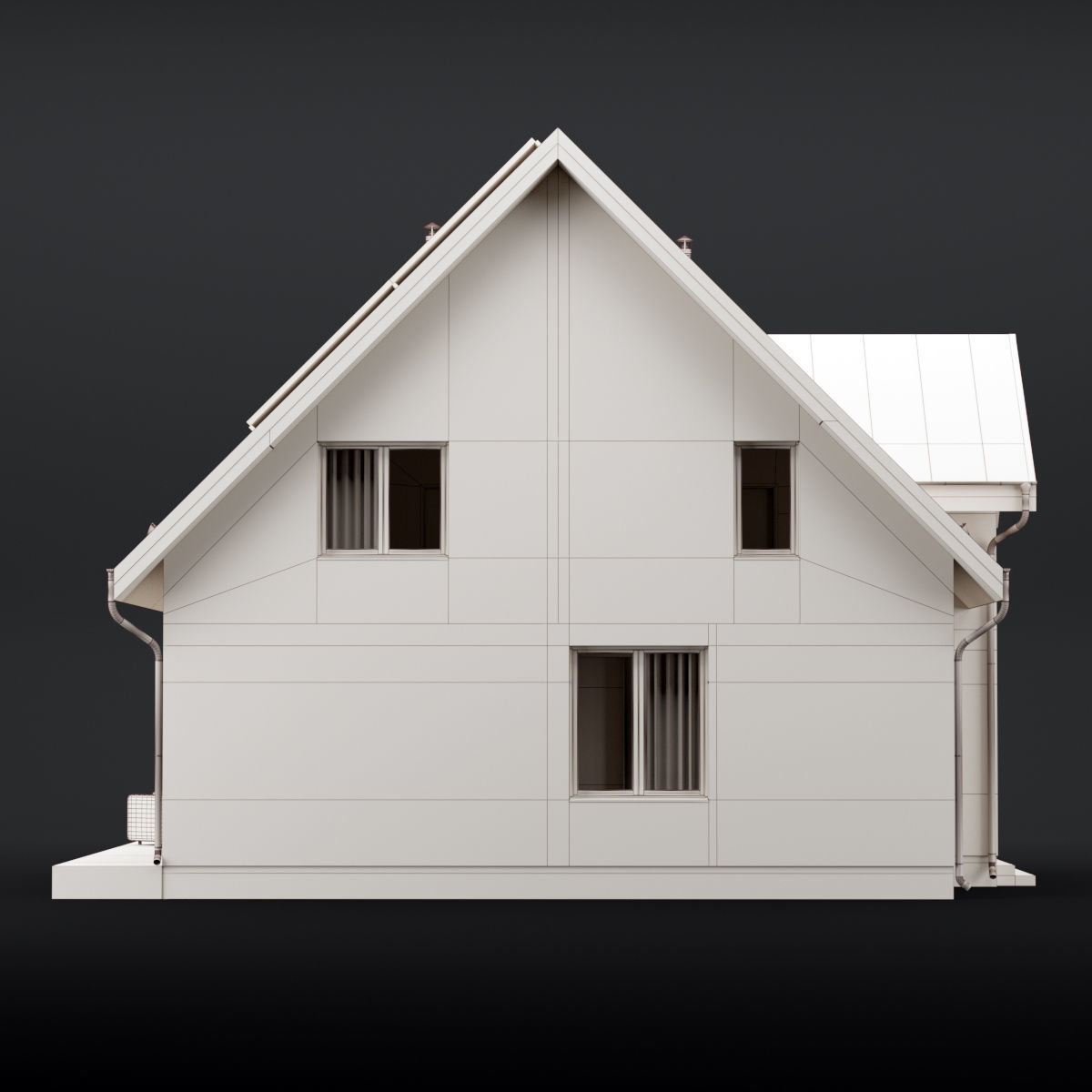 Modern house 04 3D model_18