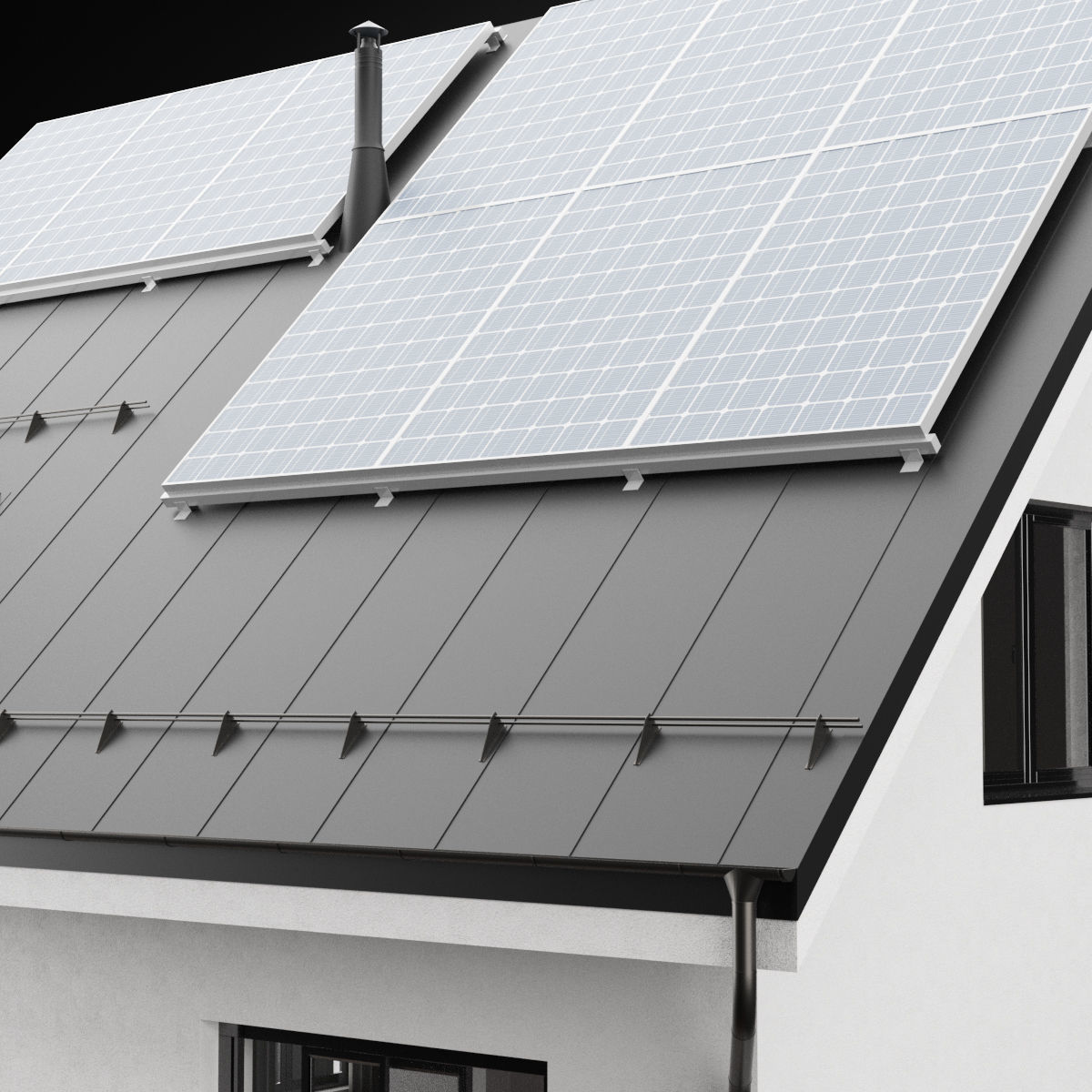 Modern house 04 3D model_26