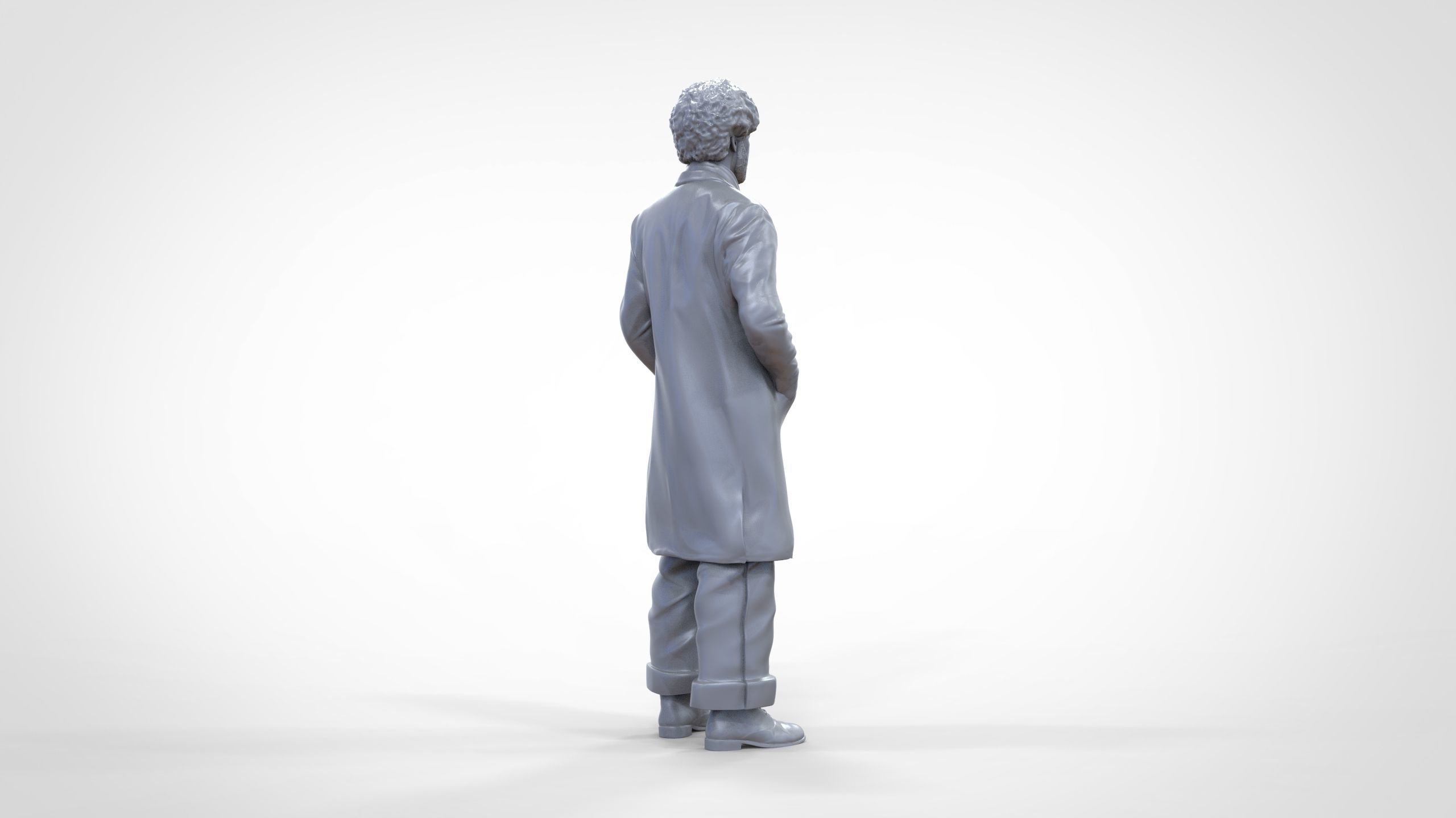 N2 football fan 1970s 3D print model_26