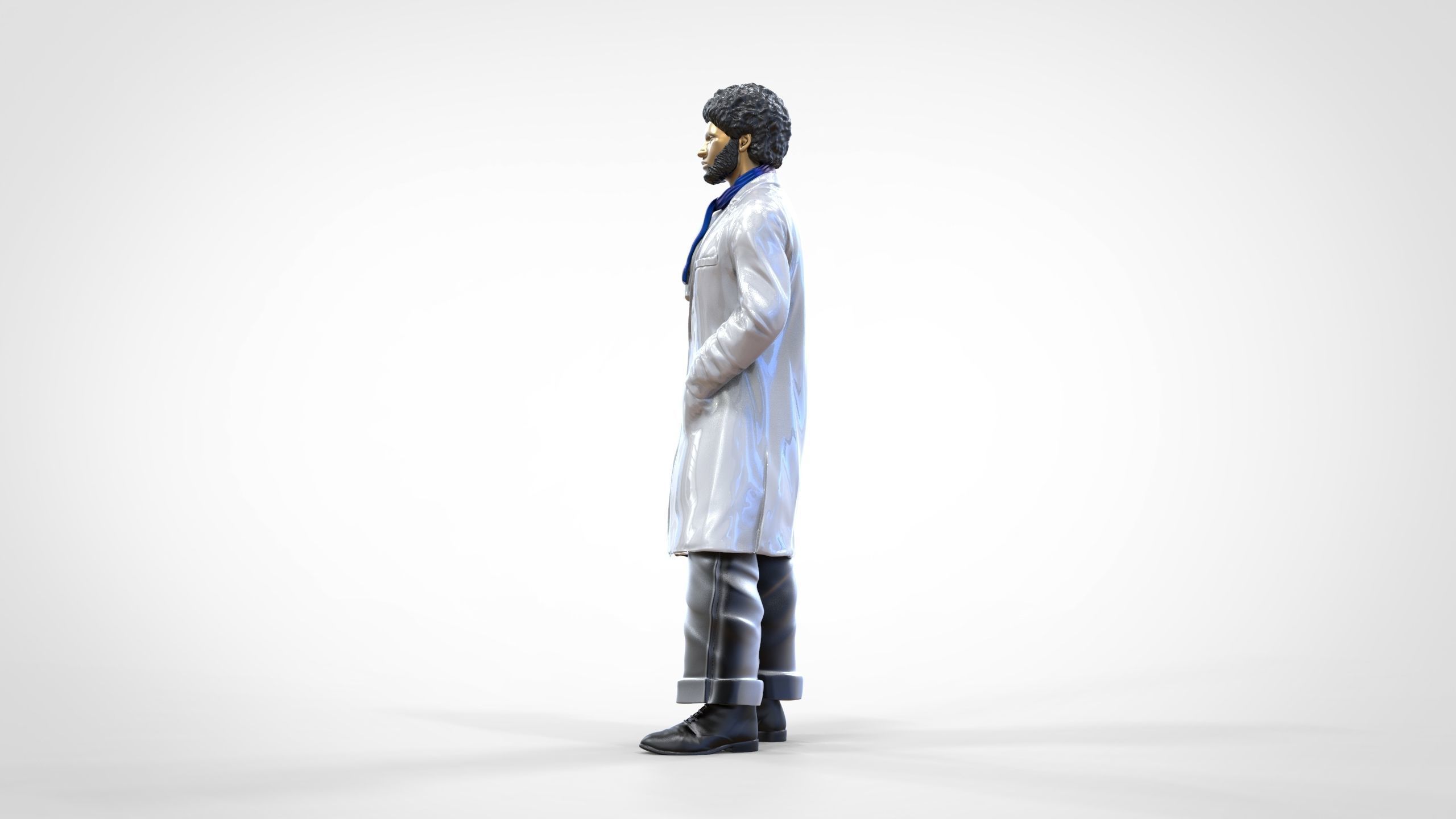 N2 football fan 1970s 3D print model_6