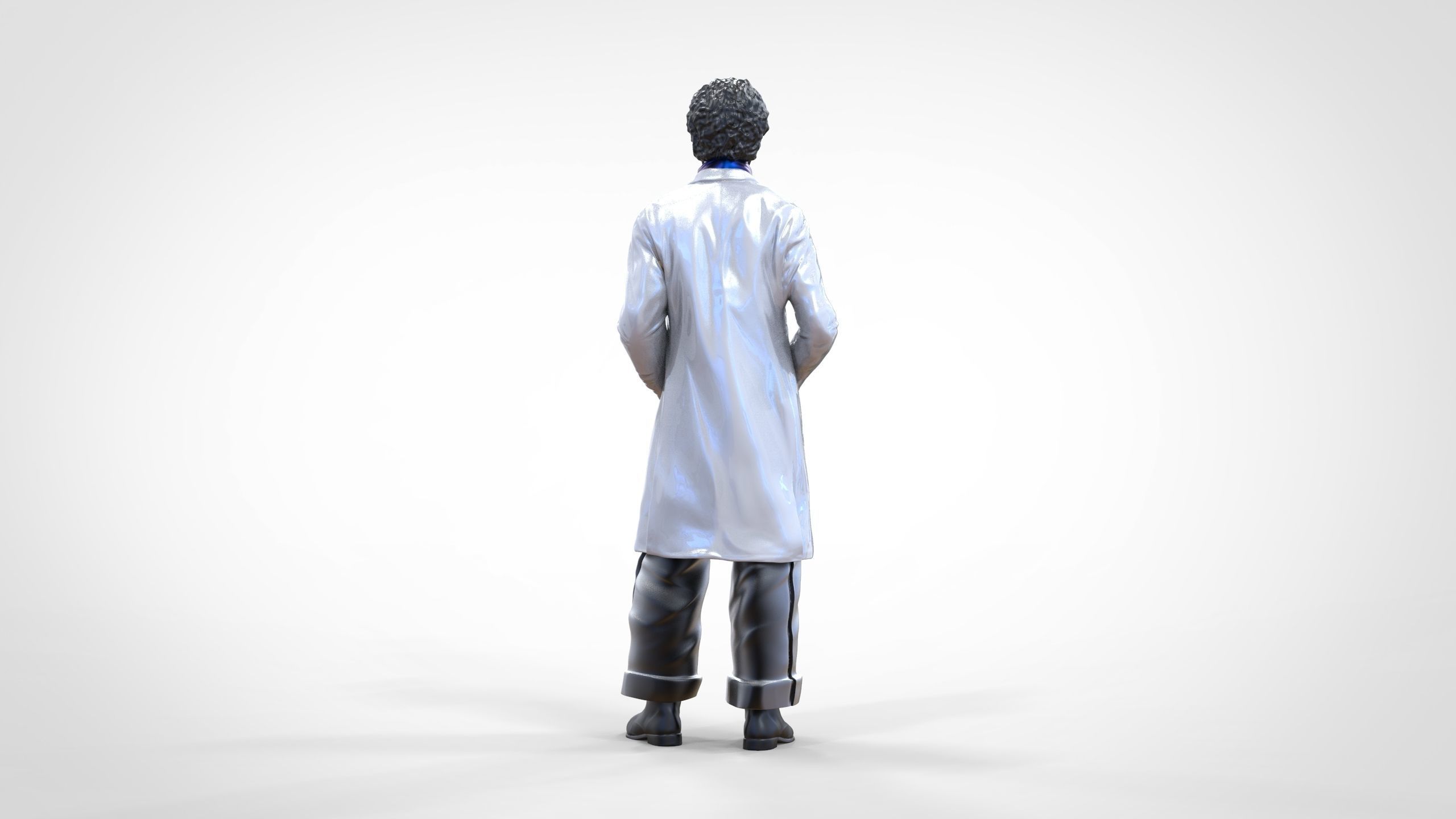 N2 football fan 1970s 3D print model_1