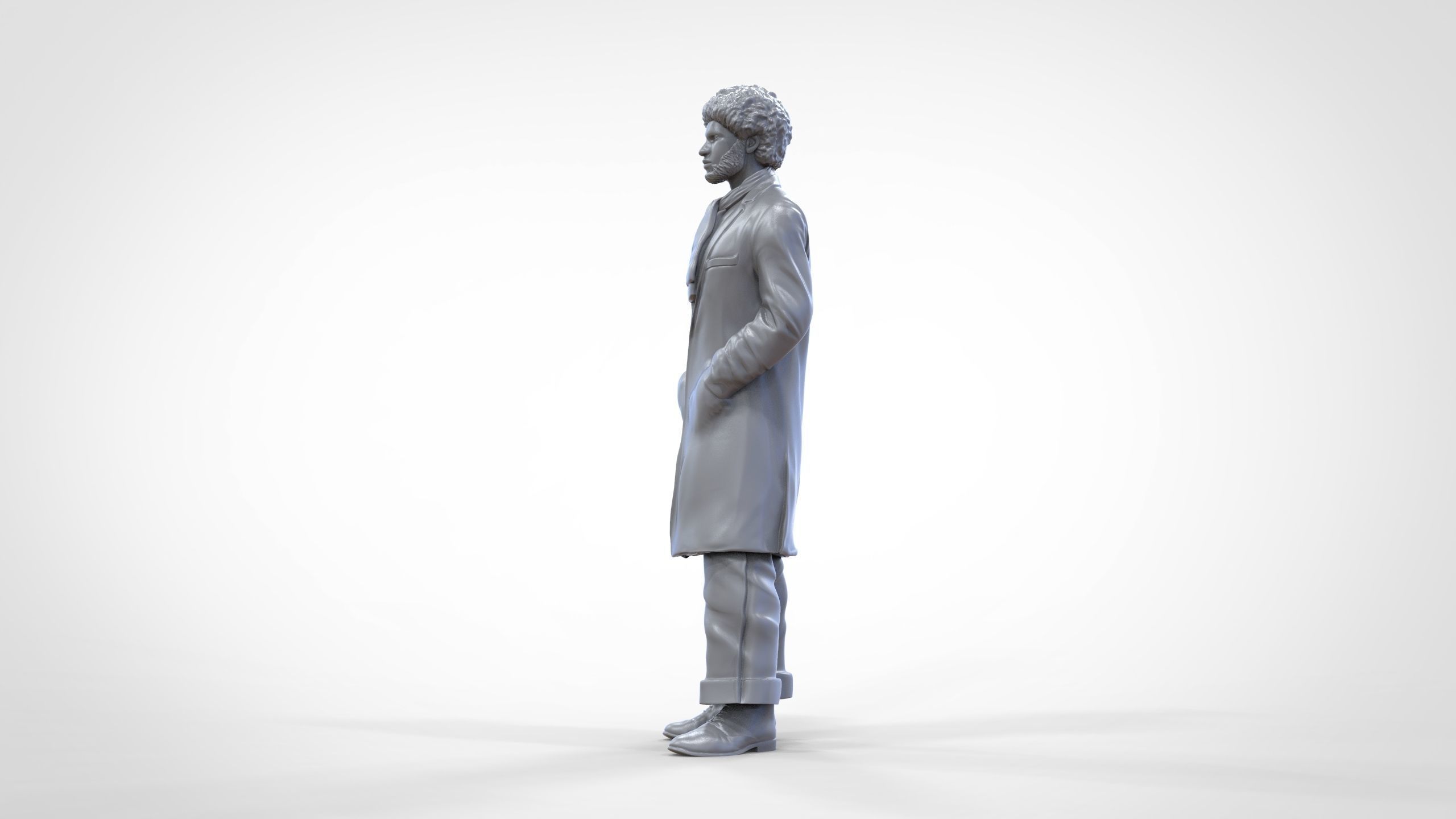 N2 football fan 1970s 3D print model_30