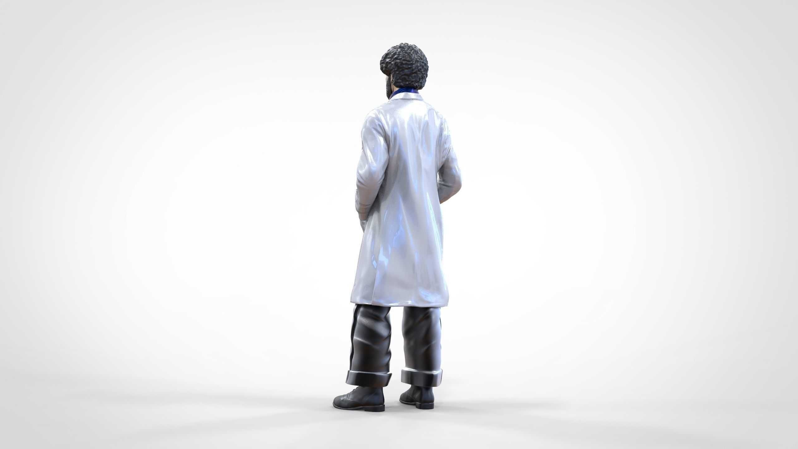 N2 football fan 1970s 3D print model_3