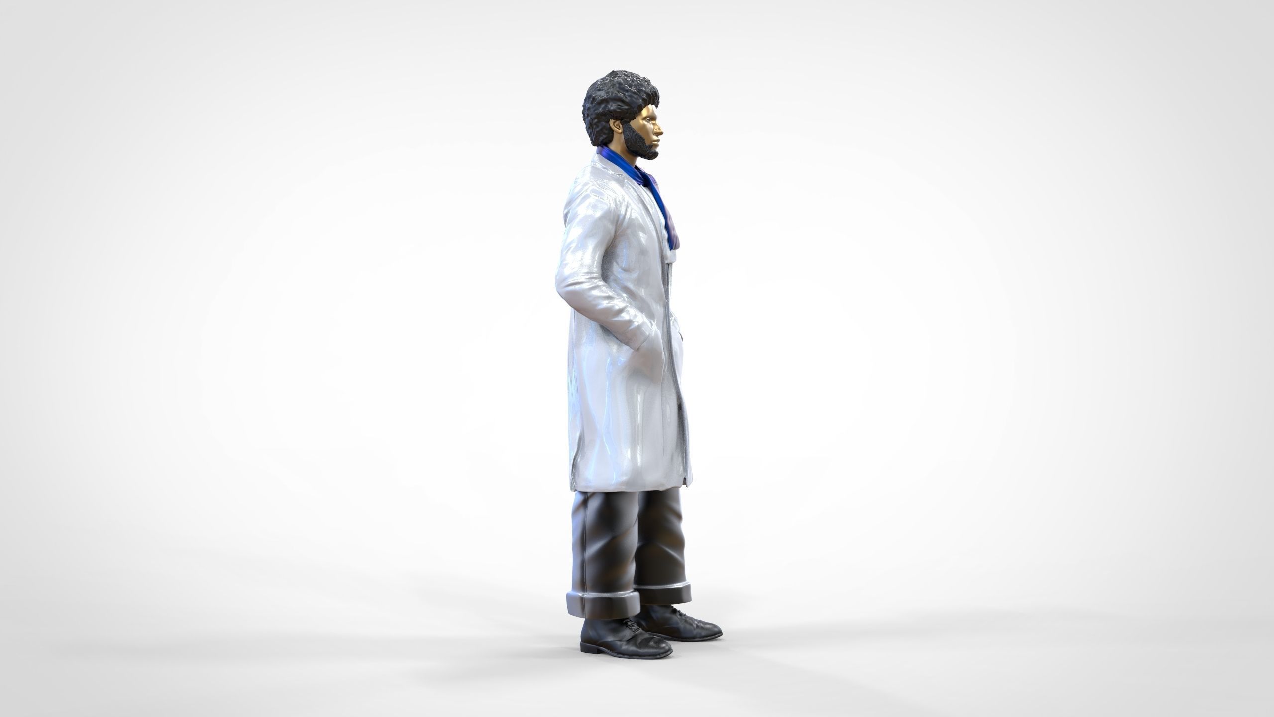 N2 football fan 1970s 3D print model_12