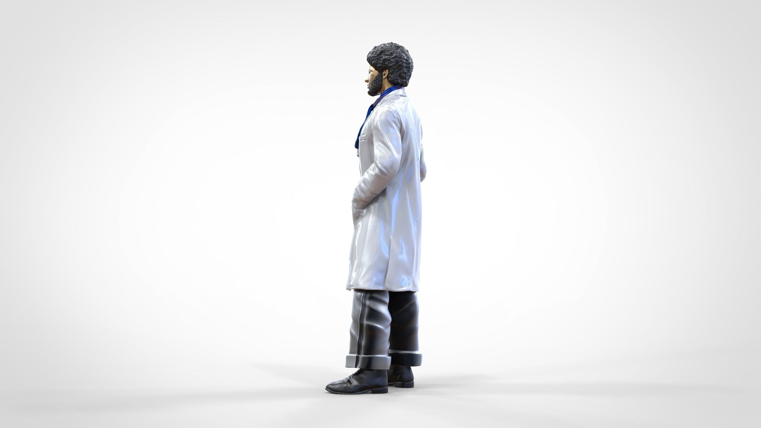 N2 football fan 1970s 3D print model_5