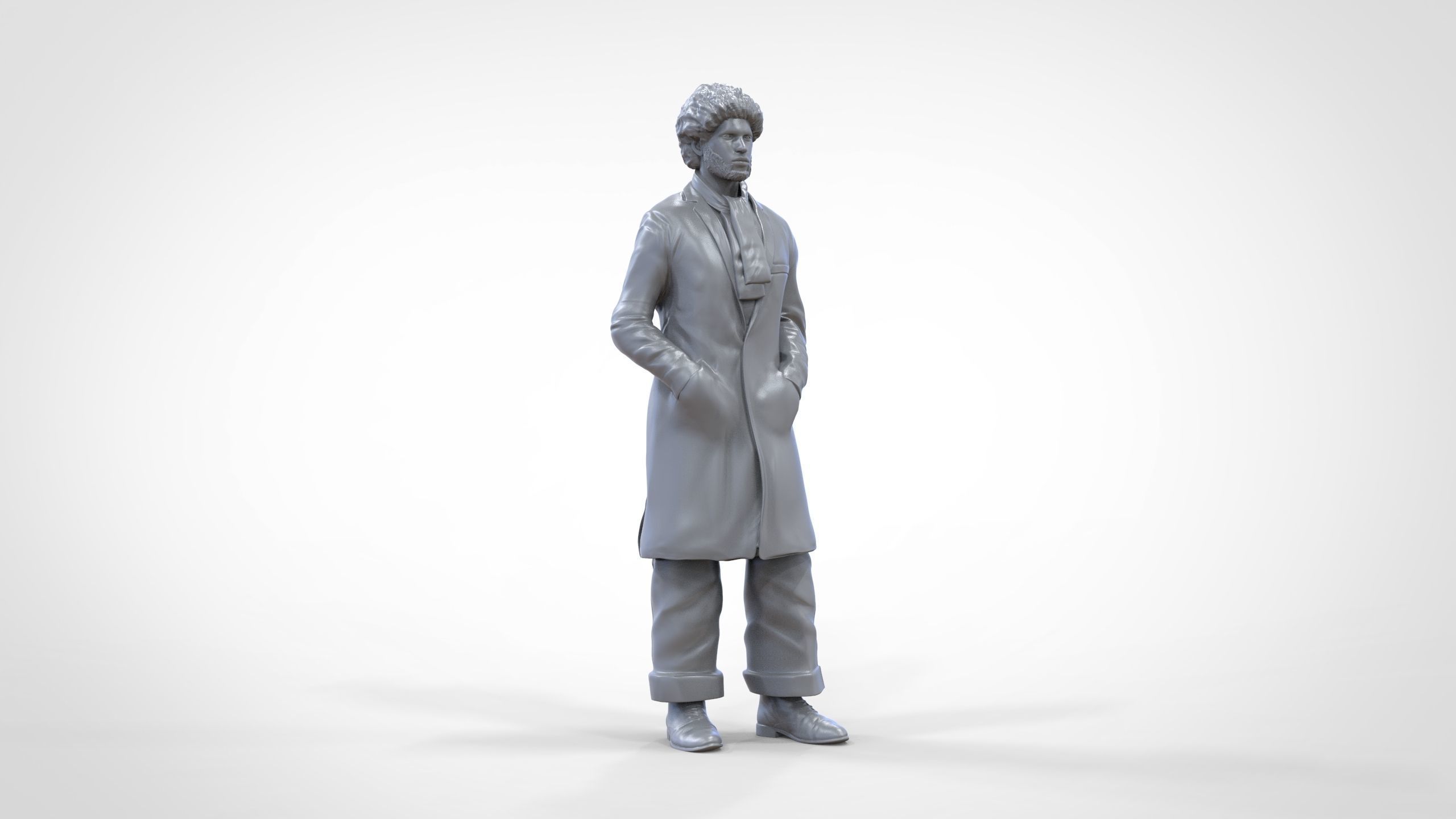 N2 football fan 1970s 3D print model_33