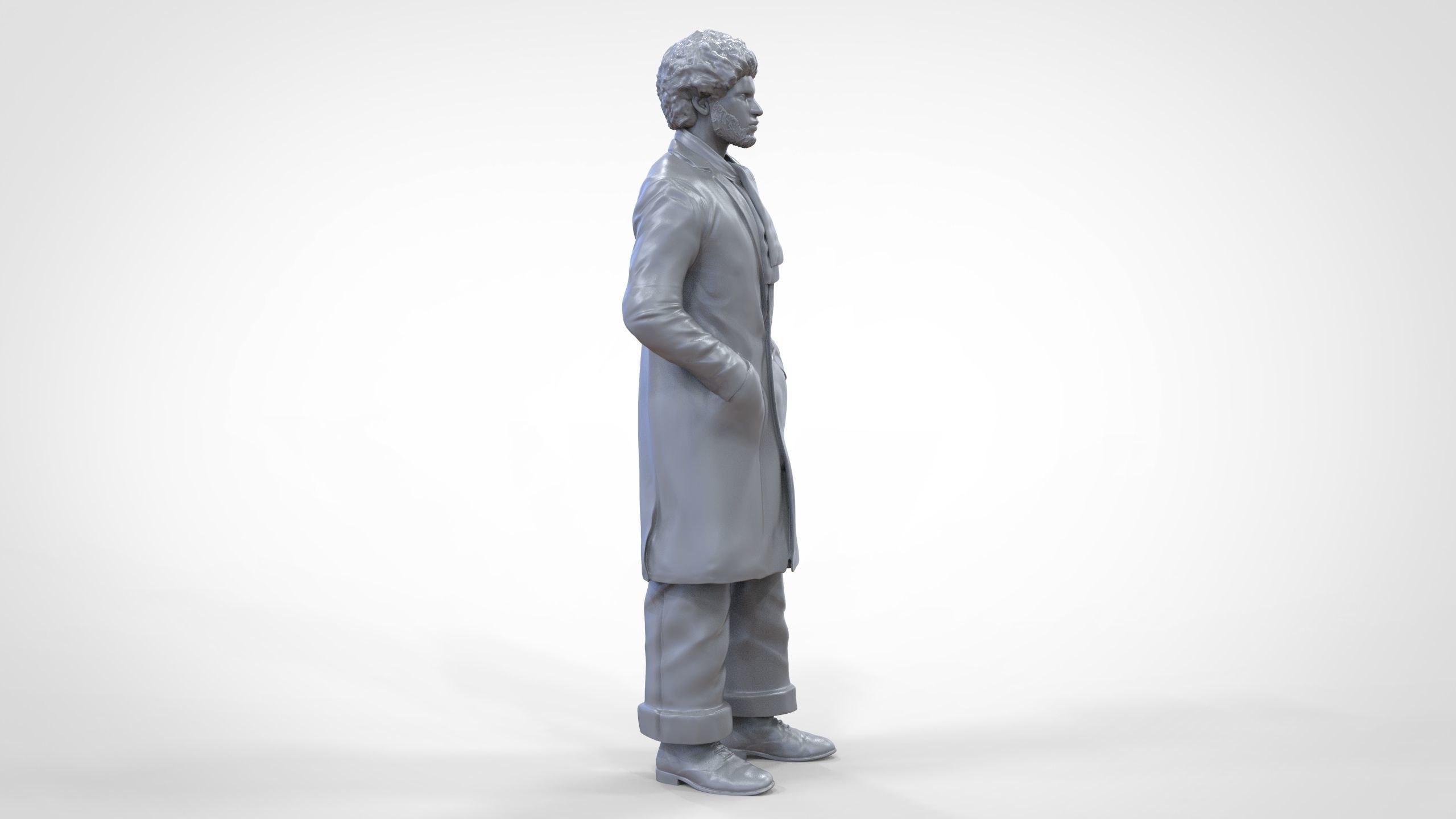 N2 football fan 1970s 3D print model_24