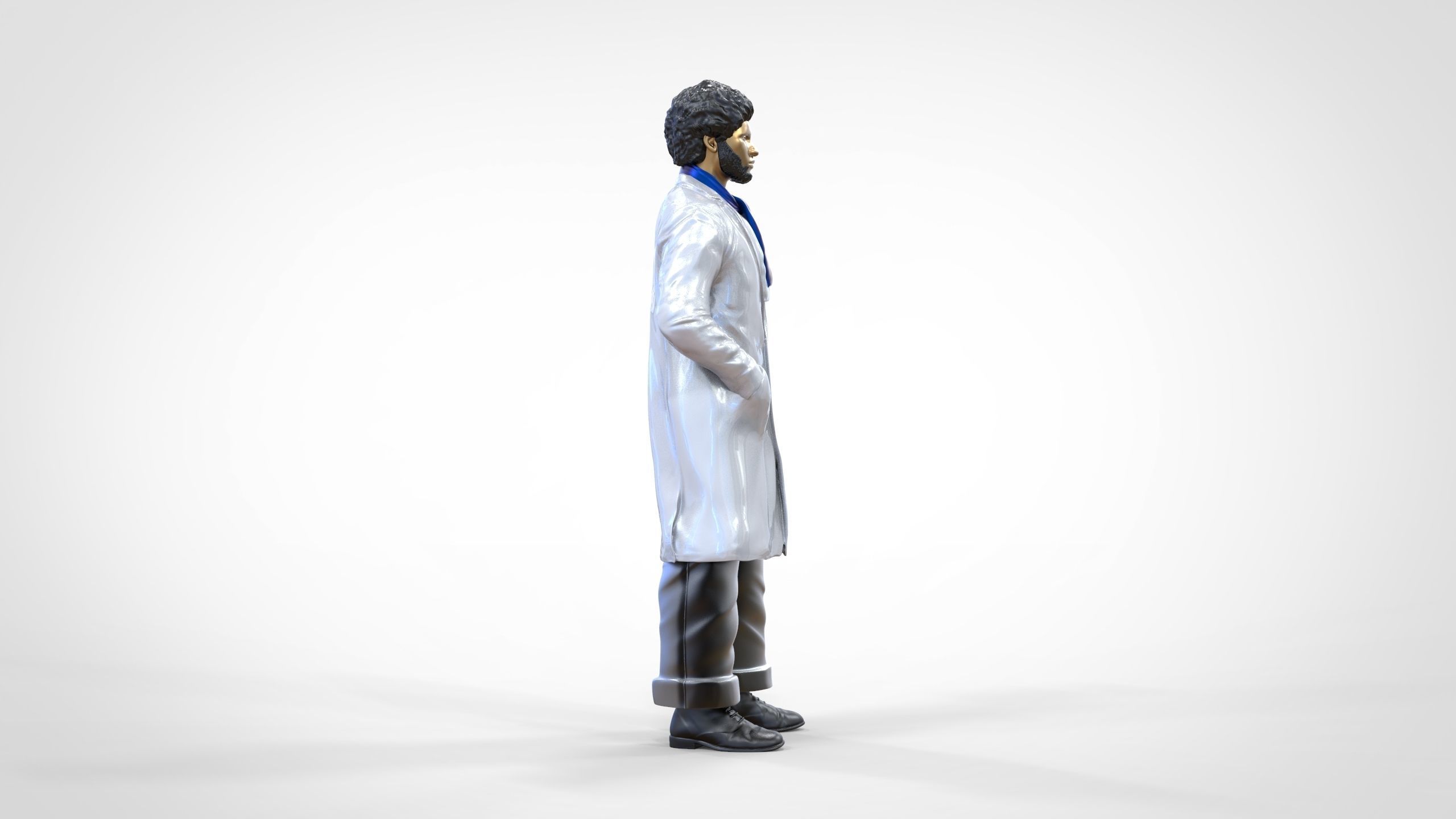 N2 football fan 1970s 3D print model_13