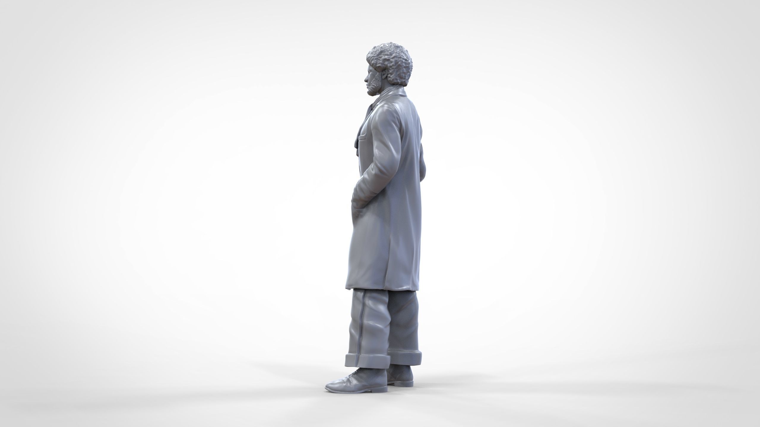 N2 football fan 1970s 3D print model_29