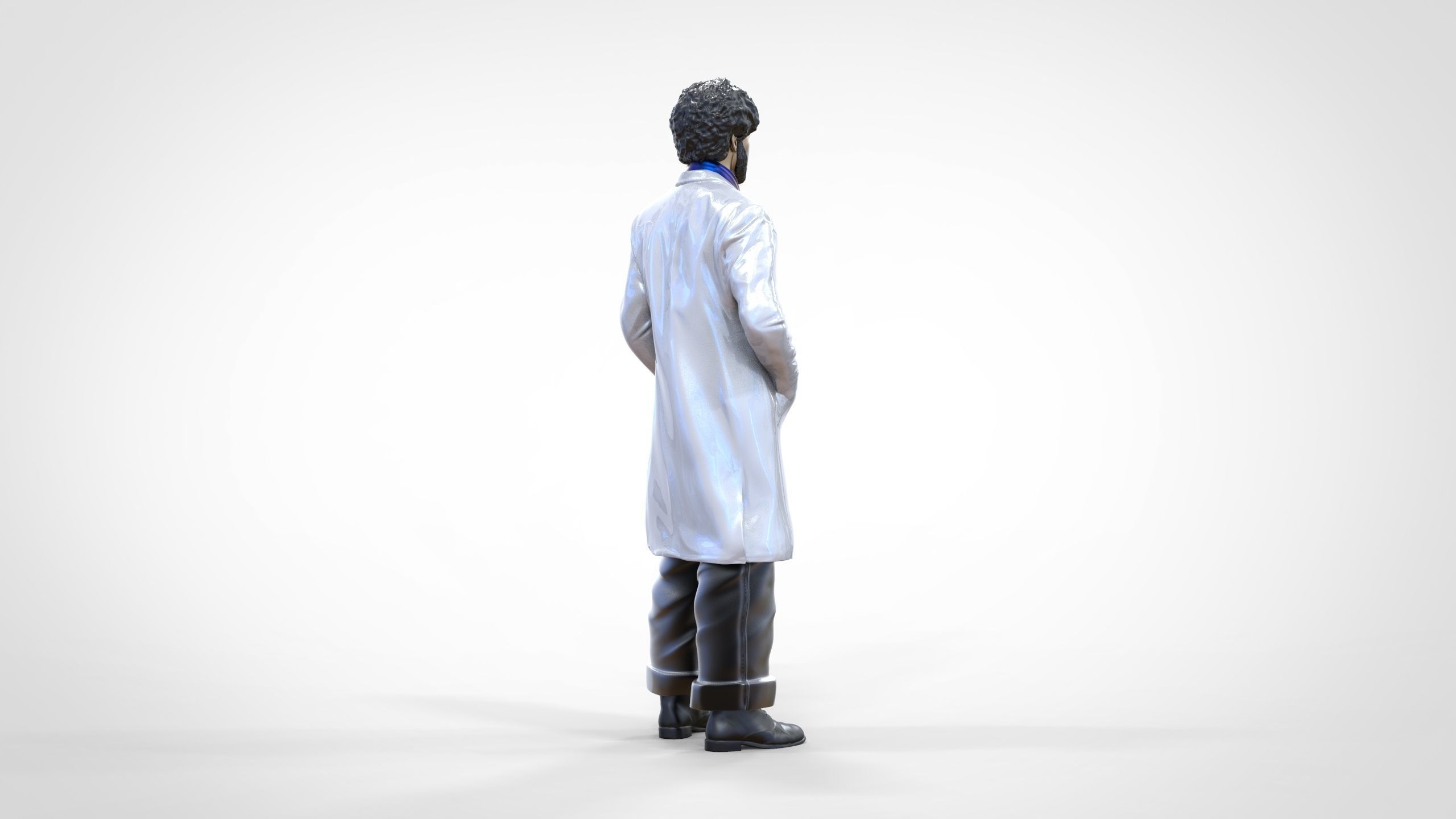 N2 football fan 1970s 3D print model_15