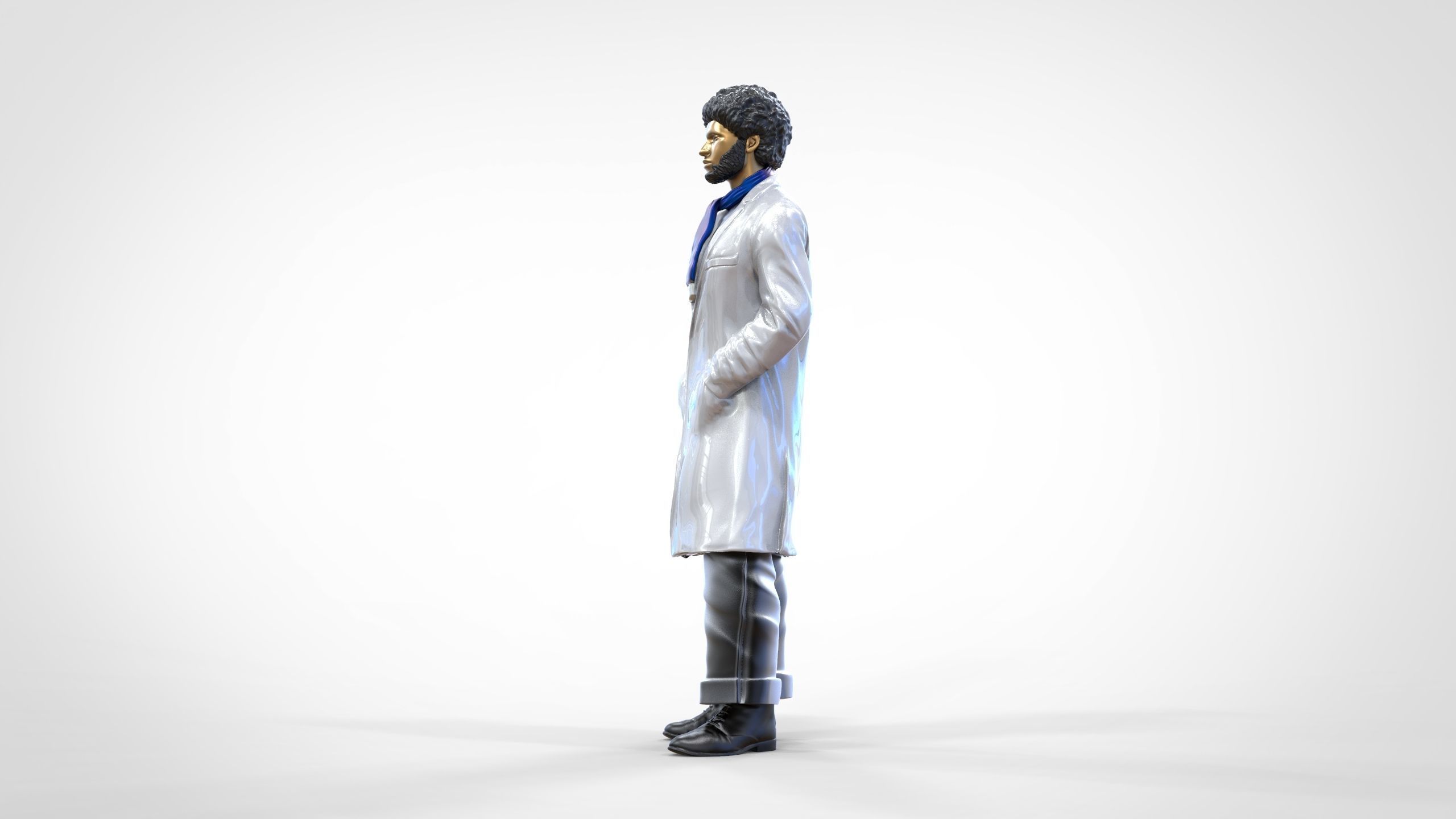 N2 football fan 1970s 3D print model_7