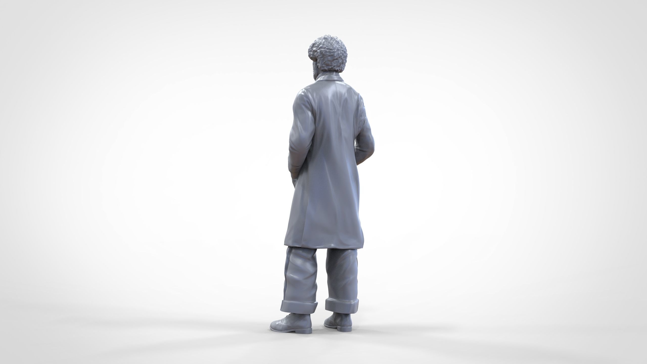 N2 football fan 1970s 3D print model_28