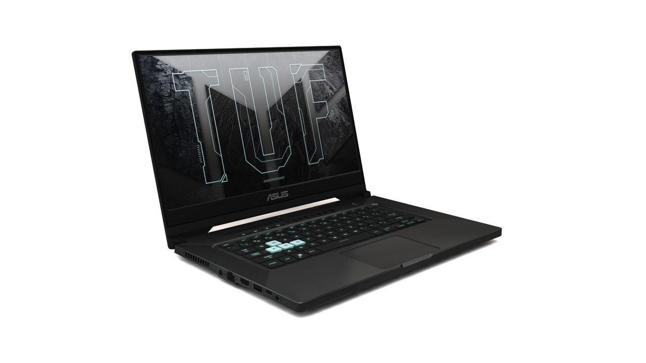 Asus Tuf dash Low-poly 3D model_6