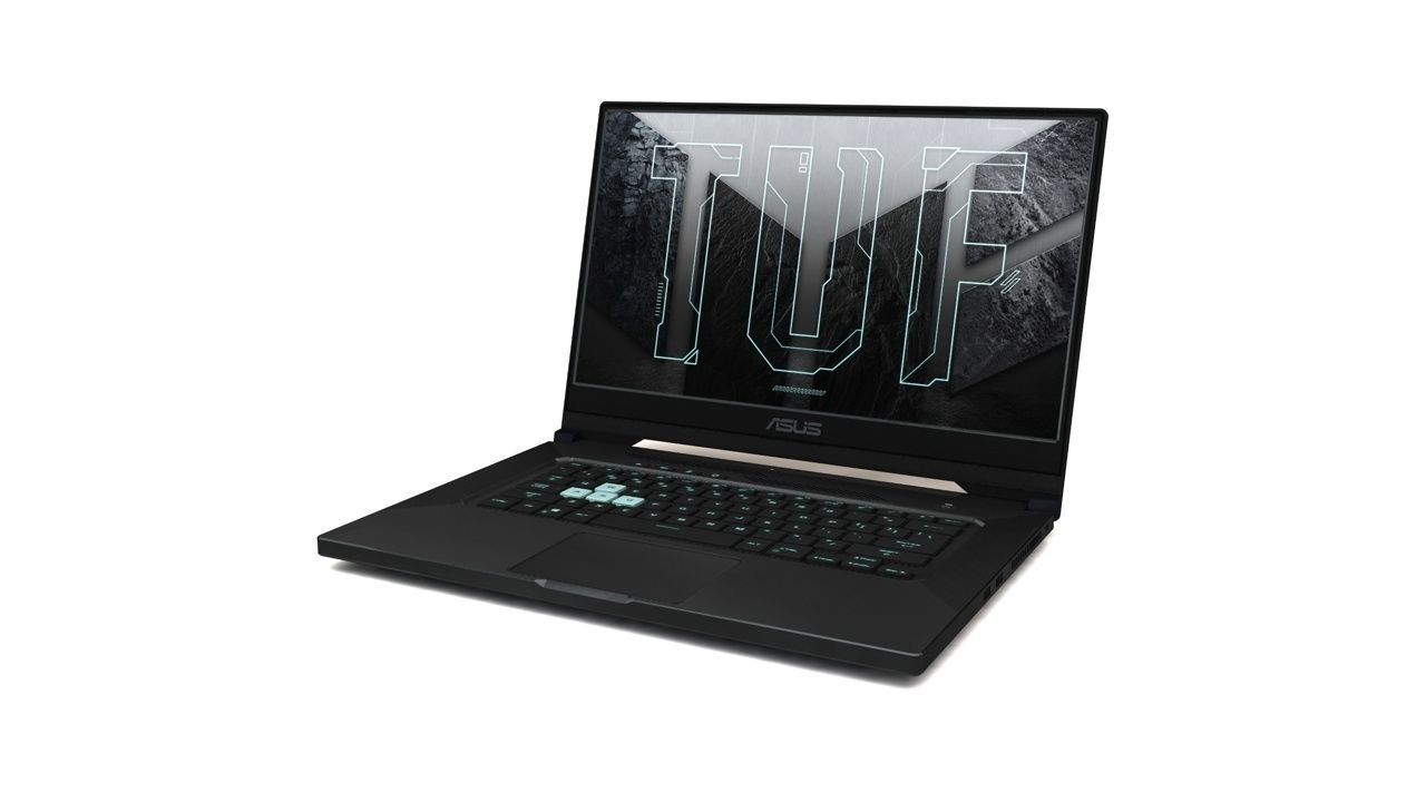 Asus Tuf dash Low-poly 3D model_1
