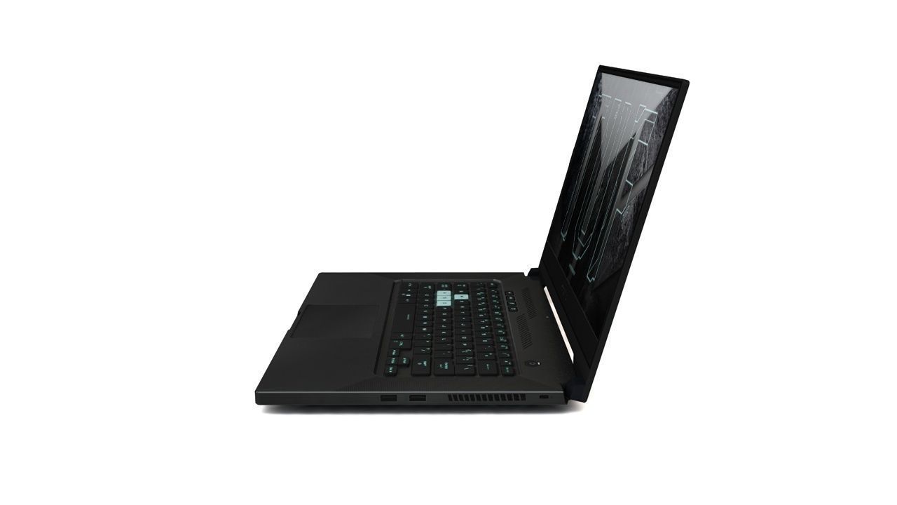 Asus Tuf dash Low-poly 3D model_2