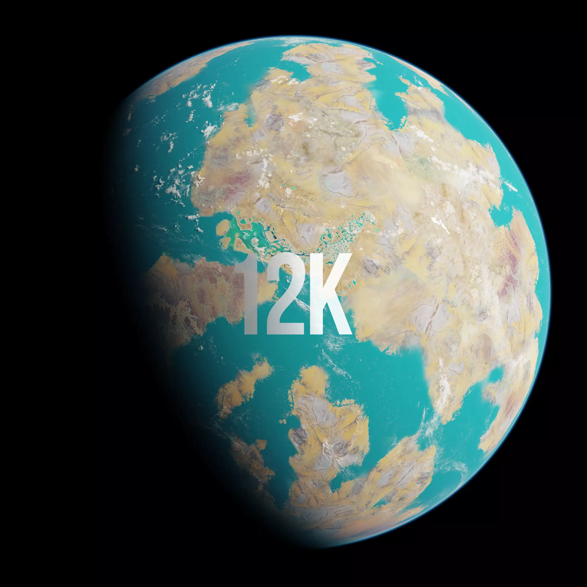 Planet Od 12K 3D model