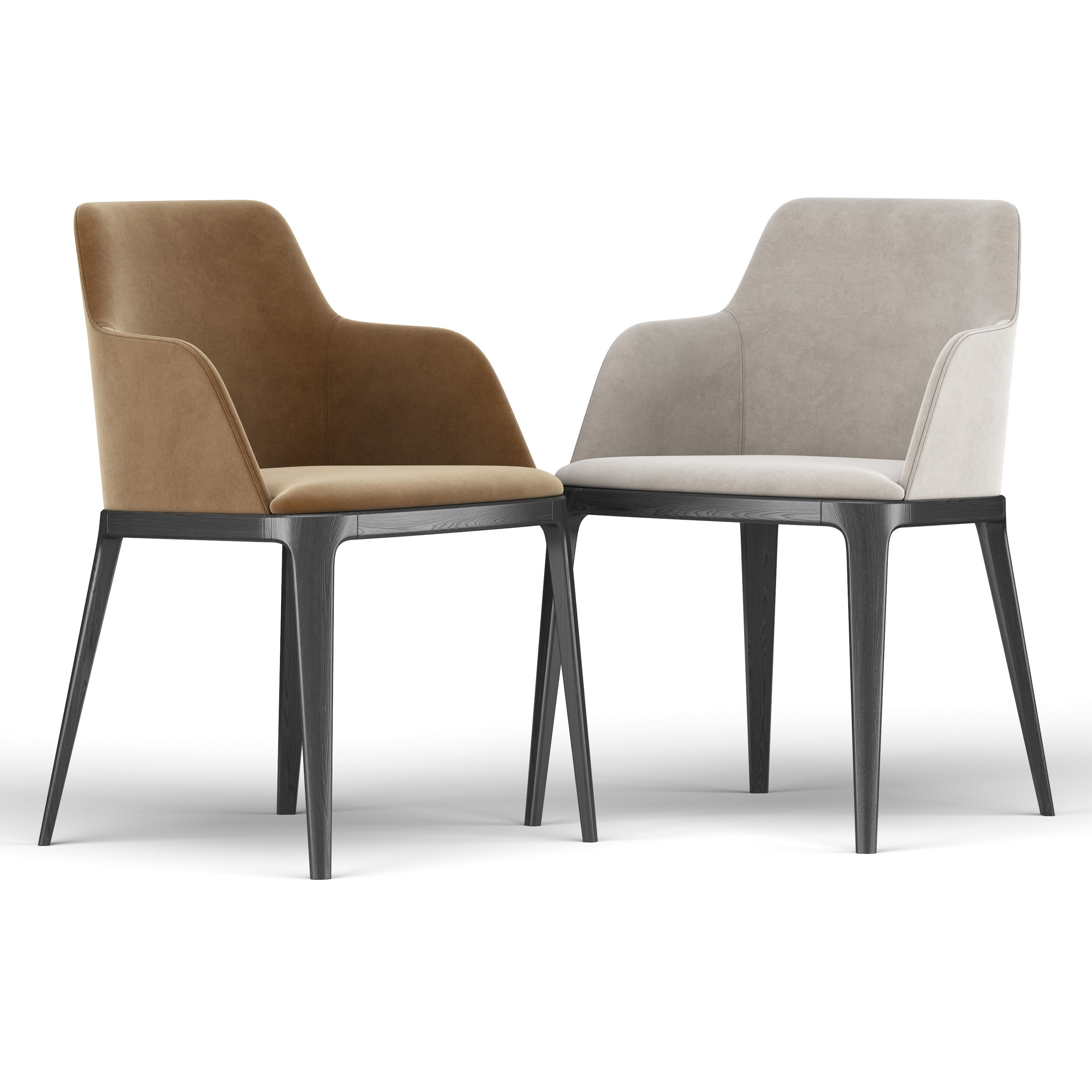 Grace Chair 3D model_5