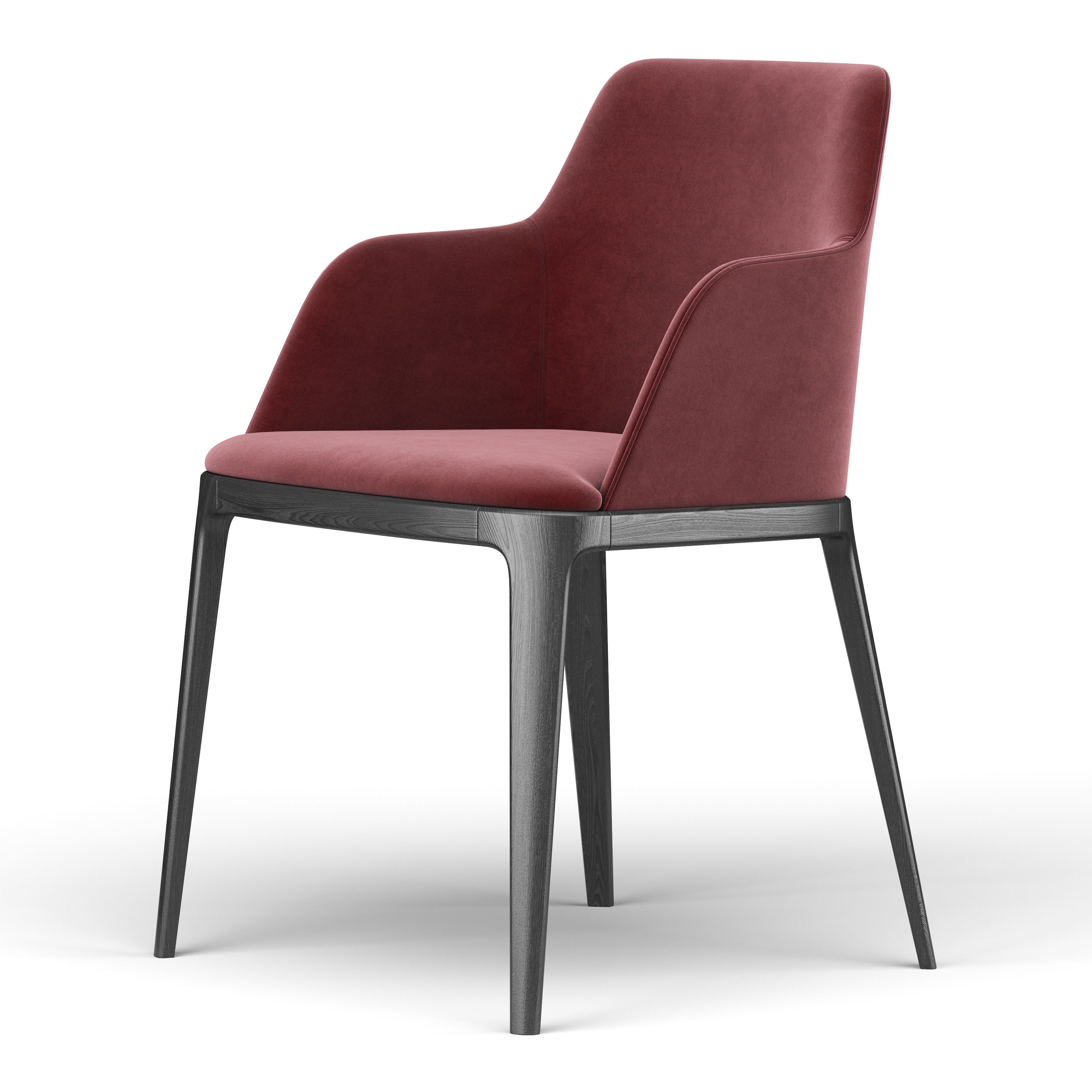Grace Chair 3D model_4
