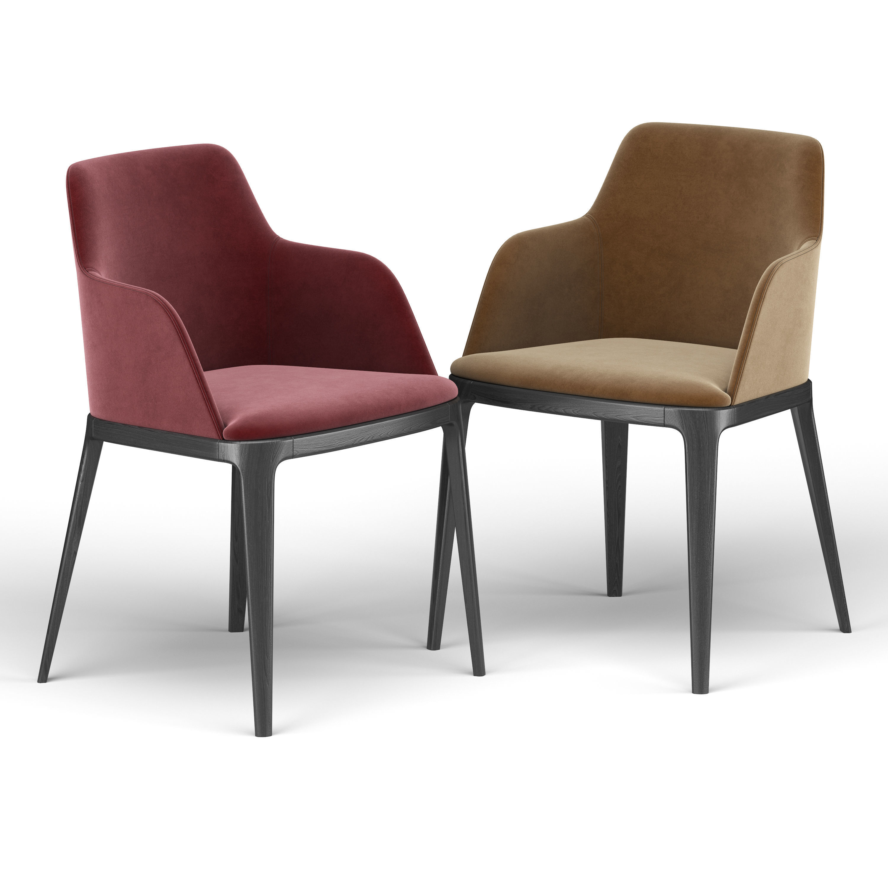 Grace Chair 3D model_6