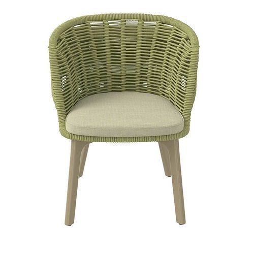 BAGEL DINING ARMCHAIR by Florida Seating 3D model 3