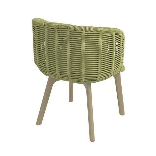 BAGEL DINING ARMCHAIR by Florida Seating 3D model 4