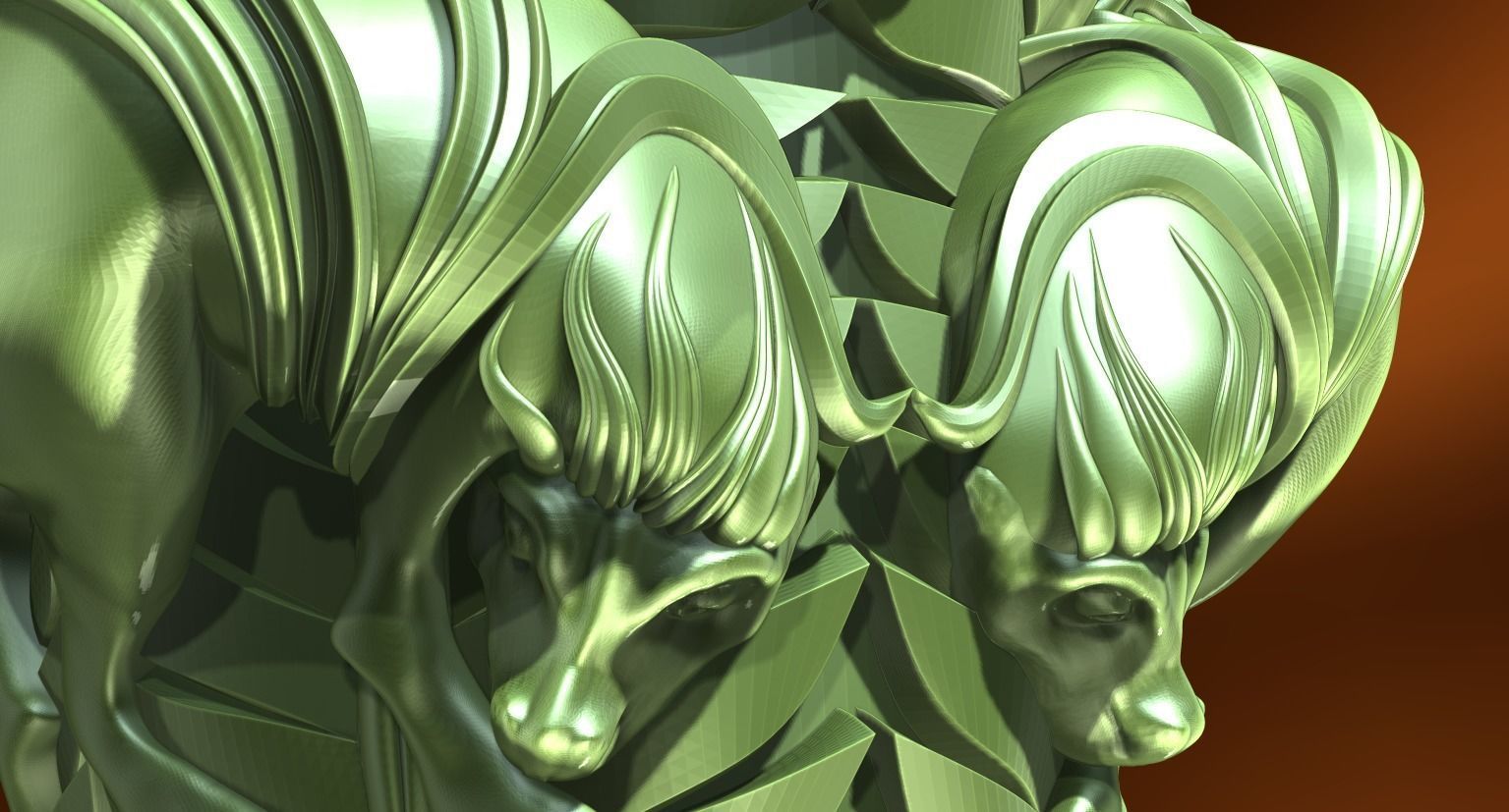 CAPITAL of the Lions FROM Basilique Saint-Sernin de Toulouse 3D print model_11