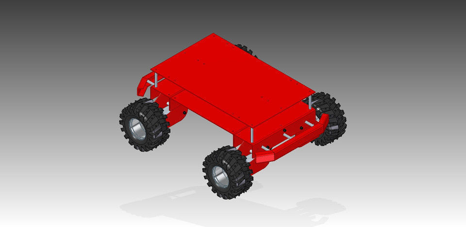 4WD Robot Bulding Free 3D model_28