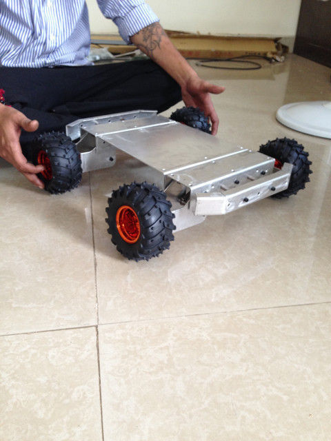 4WD Robot Bulding Free 3D model_3