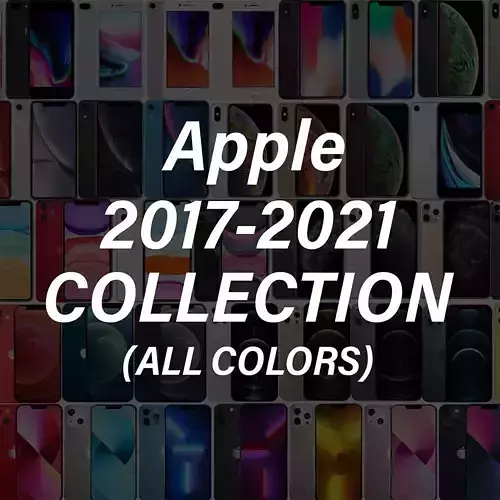Apple 2017-2021 iPhone Mega Collection 