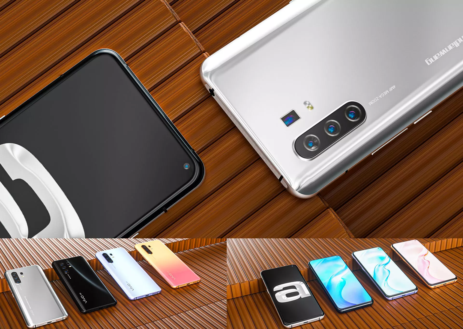 vivo X30 Pro cell phone 3D model