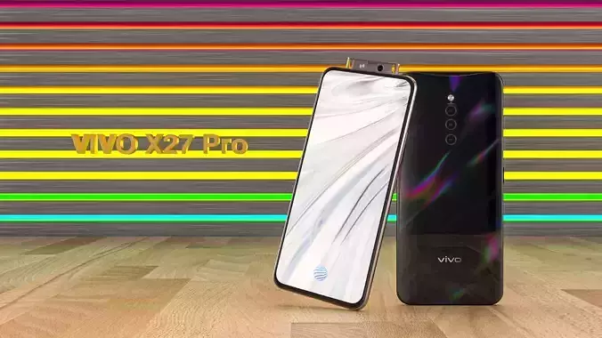 VIVO X27 Pro cell phone 3D model