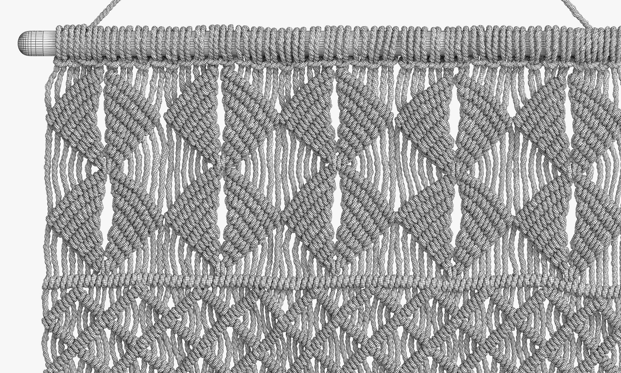 Joybird Taya Wall Hanging 3D model_7