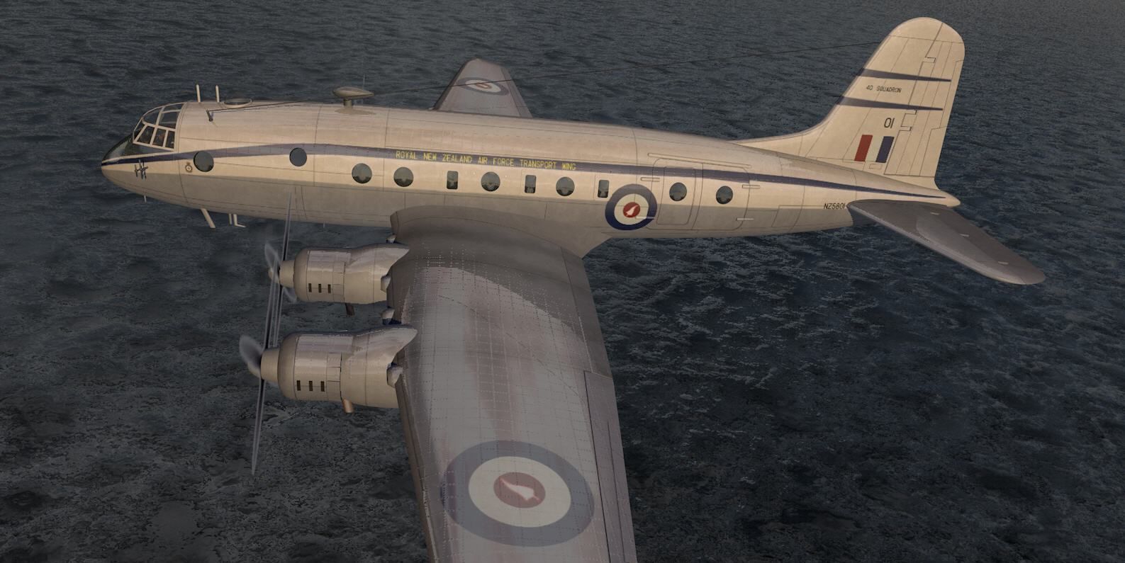 Handley Page HP-67 Hastings C Mk-1 3D model_11