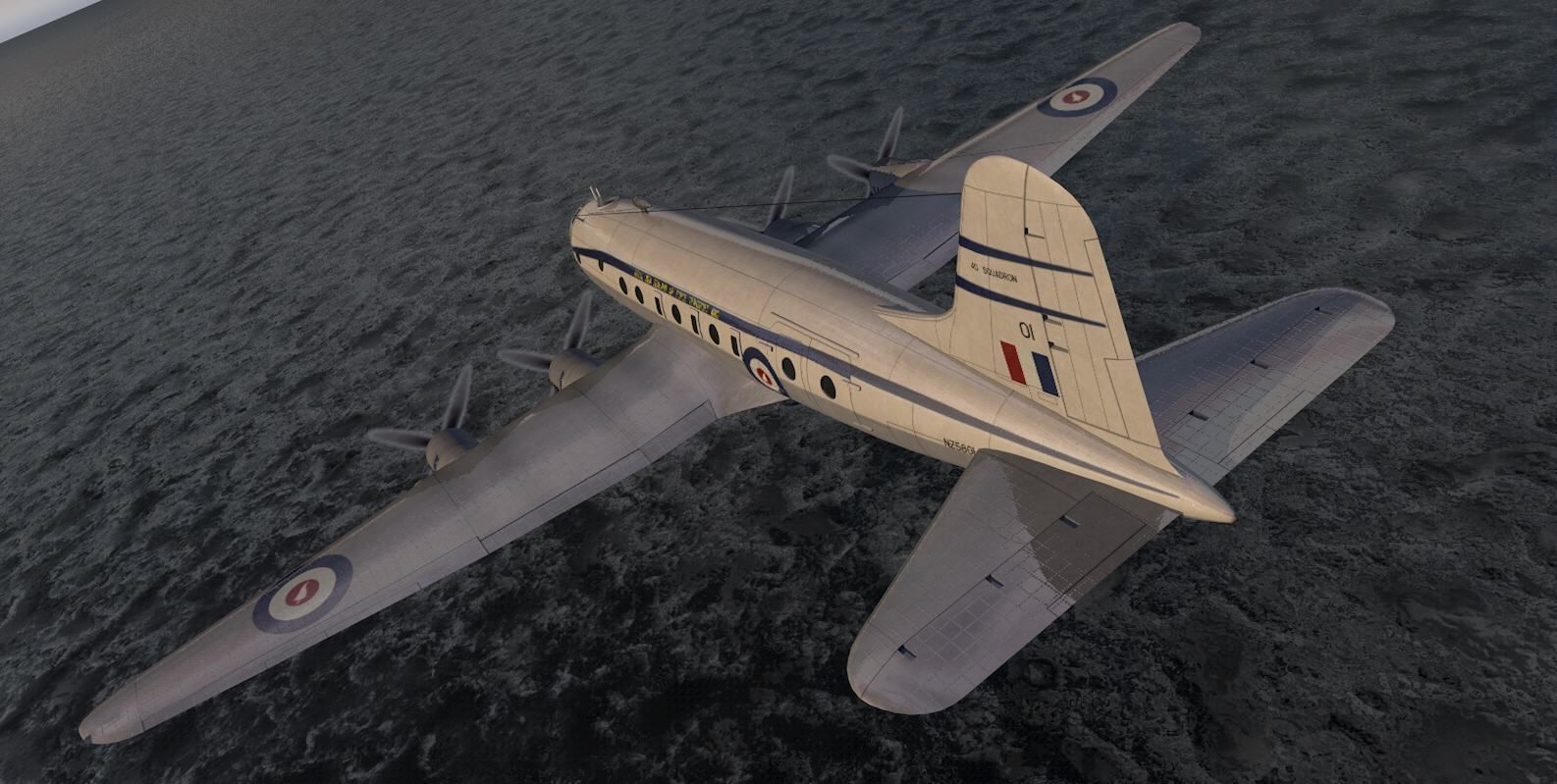 Handley Page HP-67 Hastings C Mk-1 3D model_9