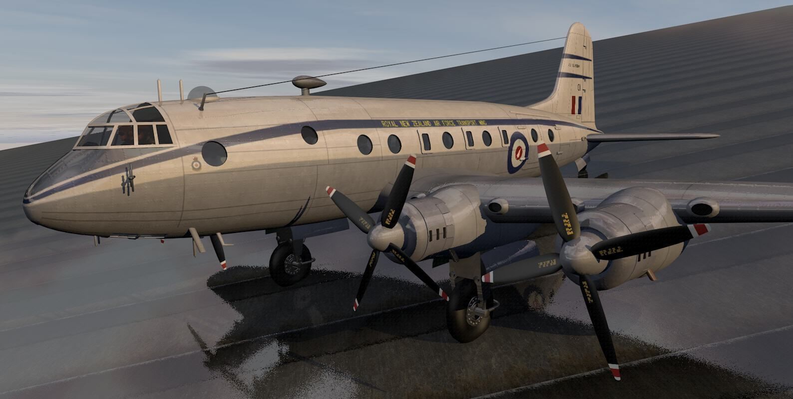 Handley Page HP-67 Hastings C Mk-1 3D model_7